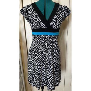 Maurices Brand Flare Sundress Knee Length/Midi Polyester Blend Women Size M